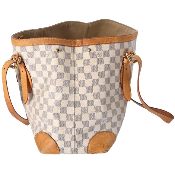 Louis Vuitton Hampstead MM Damier Azur Shoulder Bag N51206 - Picture 3 of 9